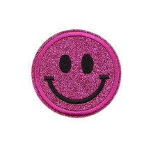 Smiling Face New Design Clothes Embroidery Pvc Patches For Dress Blouse Garment